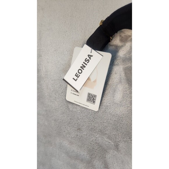 NWT Leonisa 38 Black Back Smoothing Soft Full Coverage Cup Bra - Picture 5 of 9